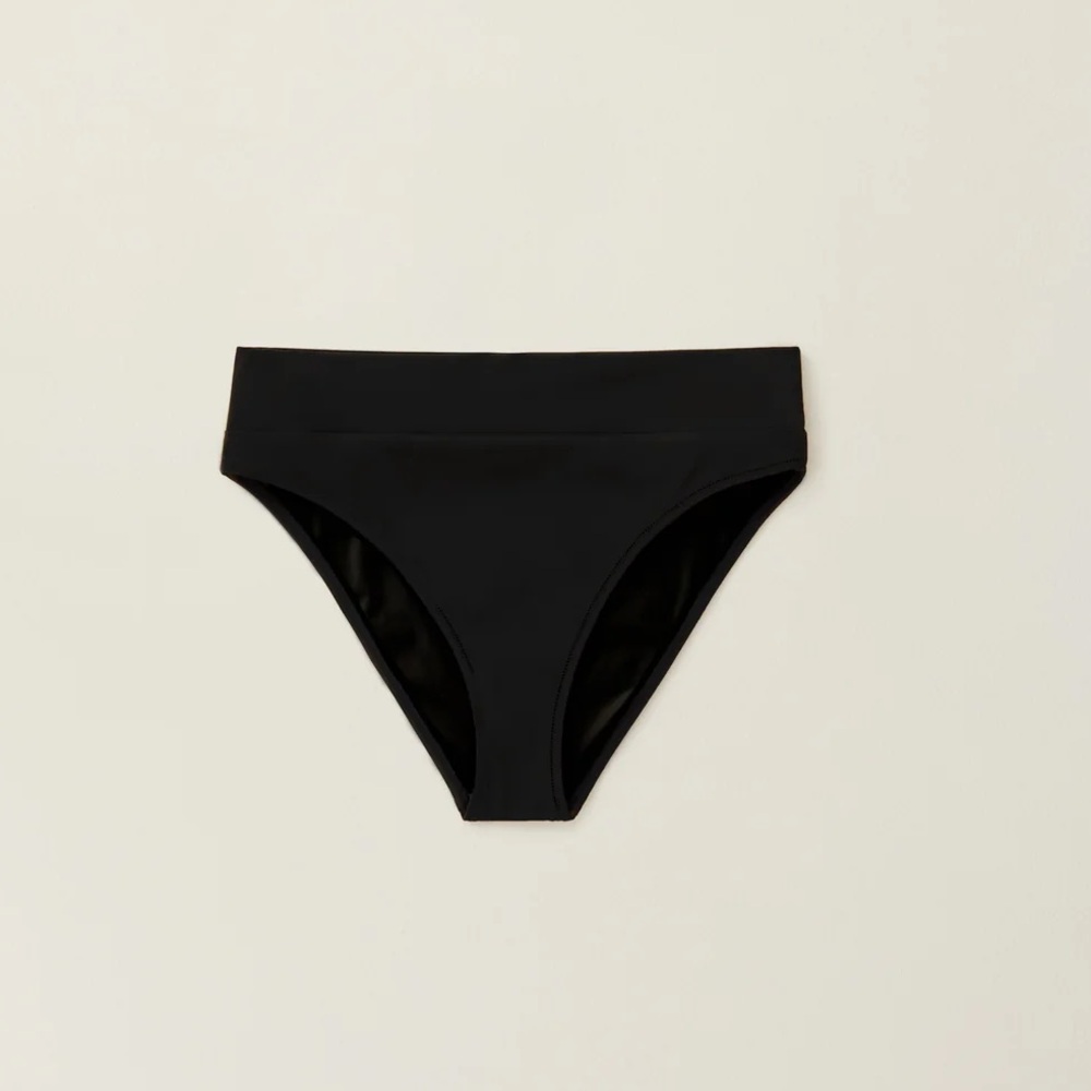 UpWest Mid-Rise Swim Bottom Black Size Medium